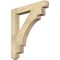 Ekena Millwork Merced Craftsman Rough Sawn Bracket, Douglas Fir, 4"W x 30"D x 34"H BKT04X30X34MRC04RDF - alternate 1